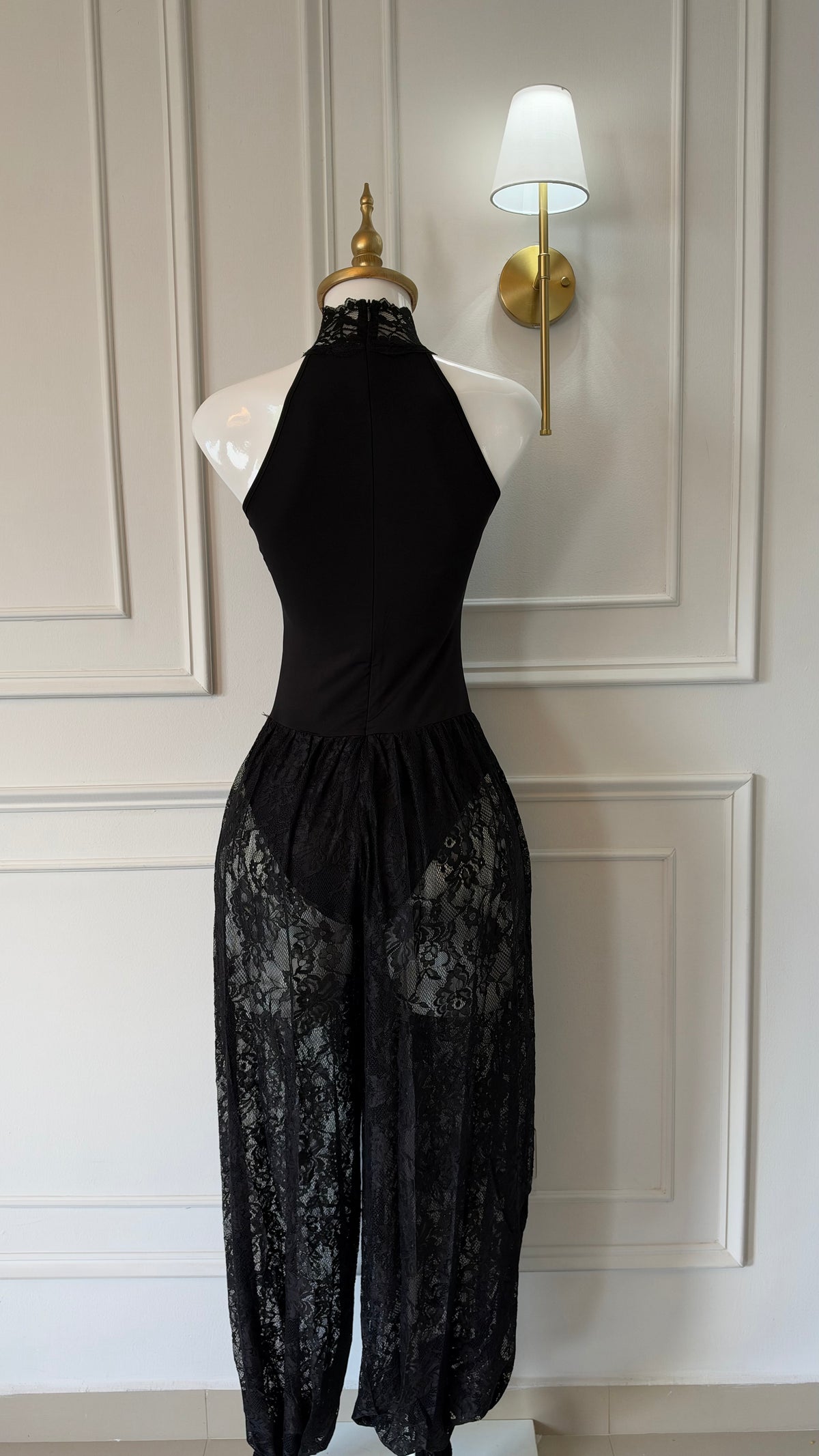 Jumsuit Lace Black